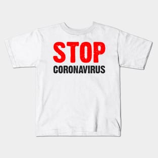 T-shirt Stop Coronavirus Kids T-Shirt